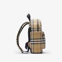 Check Backpack in Sand - Children | Burberry® Official