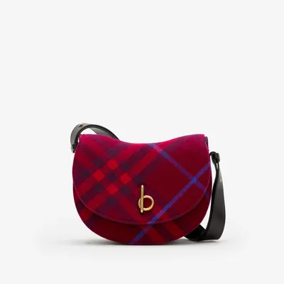 Medium Rocking Horse Bag in Crimson - Women | Burberry® Official