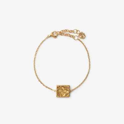 Rose Monogram Bracelet in Gold - Women | Burberry® Official