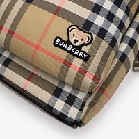 Check Backpack in Sand - Children | Burberry® Official