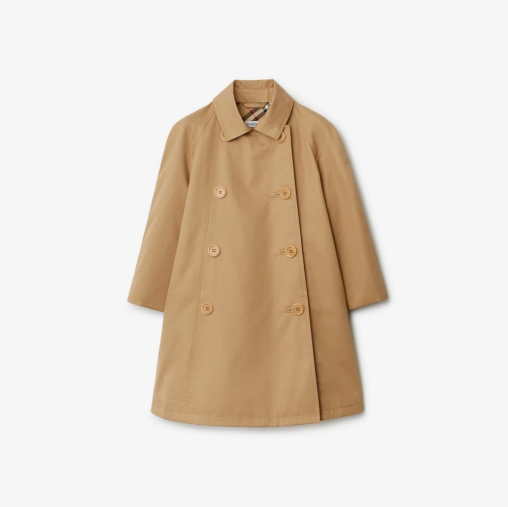 Cotton Trench Coat in Archive beige | Burberry® Official