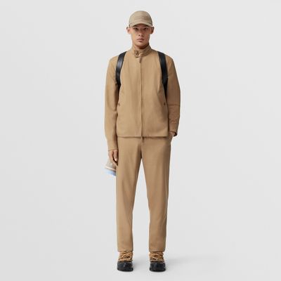 Wool Tailored Trackpants Camel - Men | Burberry® Official