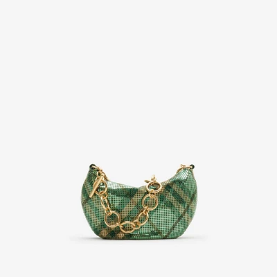 Chainmail Bag in Gulf - Women | Burberry® Official