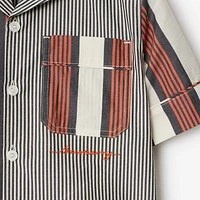 Striped Cotton Shirt in Multicolour | Burberry® Official