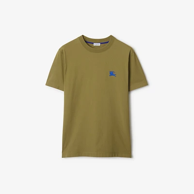 Cotton T-shirt in Estate - Men | Burberry® Official