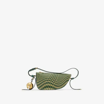 Mini Shield Sling Bag in Ivy