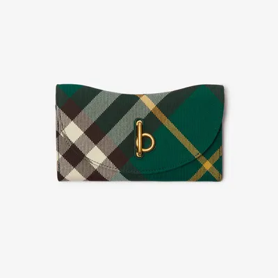Rocking Horse Continental Wallet in Ivy - Women | Burberry® Official