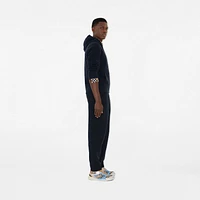 Cashmere Blend Zip Hoodie in Navy - Men | Burberry® Official