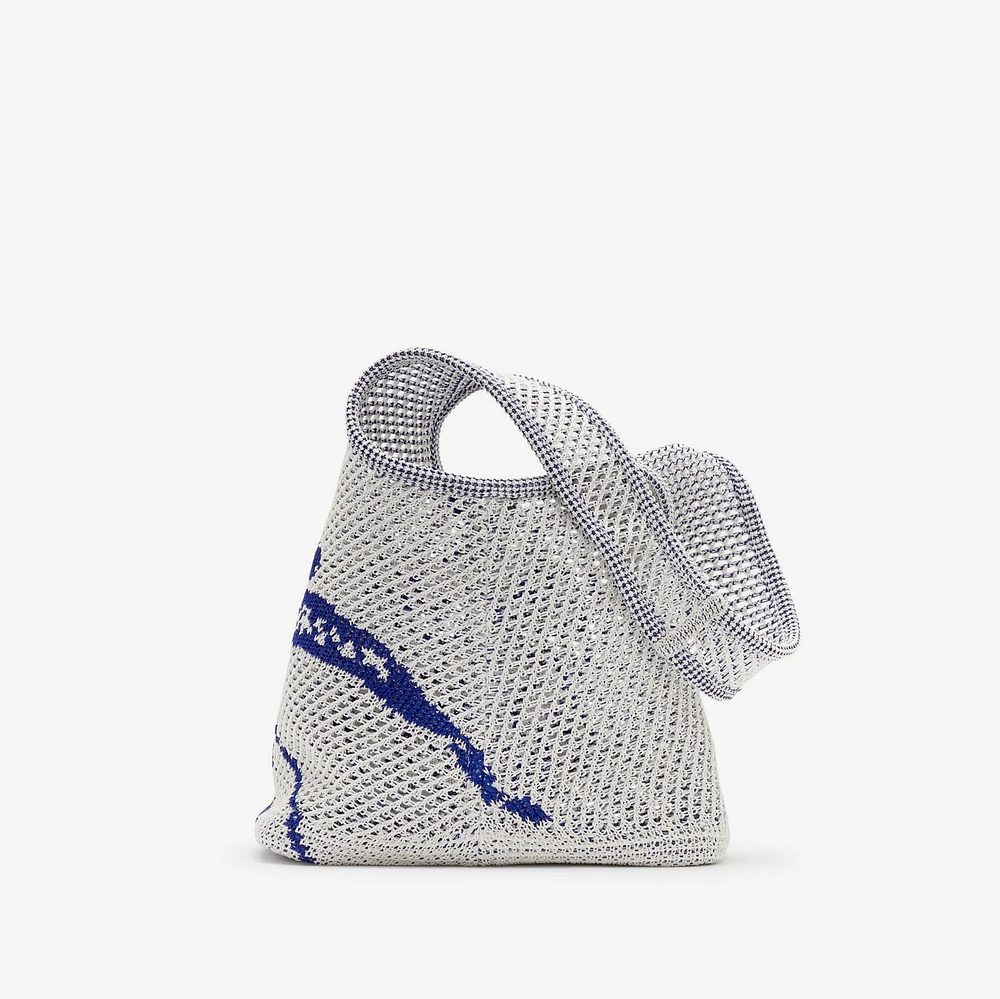 EKD Crochet Bag in White | Burberry® Official