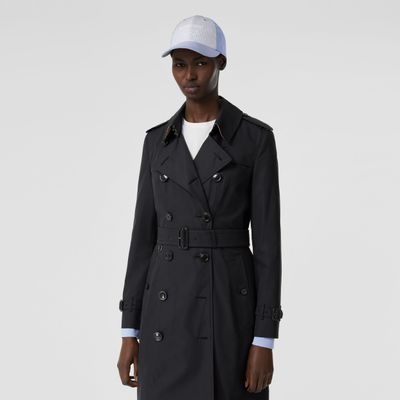 The Mid-length Chelsea Heritage Trench Coat Midnight