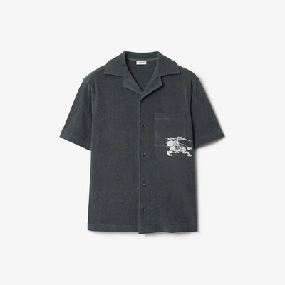 EKD Cotton Shirt in Magnet - Men | Burberry® Official