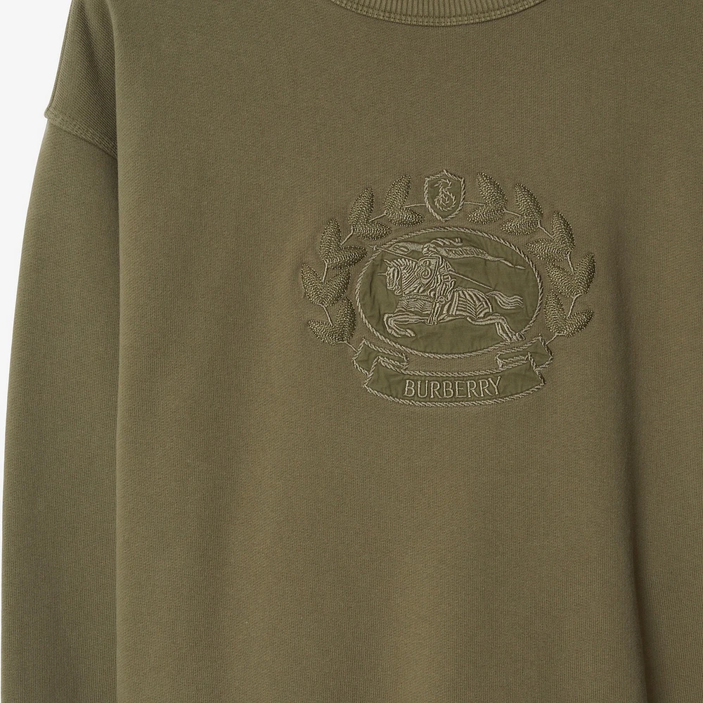 EKD Cotton Sweatshirt in Silt - Men | Burberry® Official