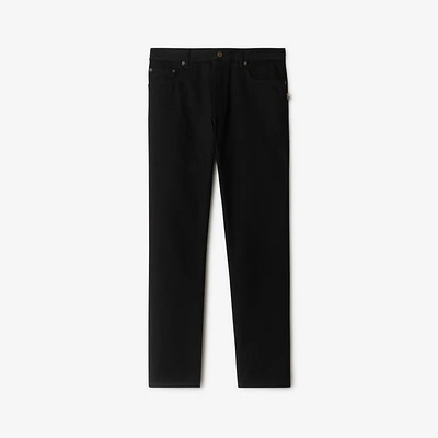 Slim Jeans in Black - Men | Burberry® Official