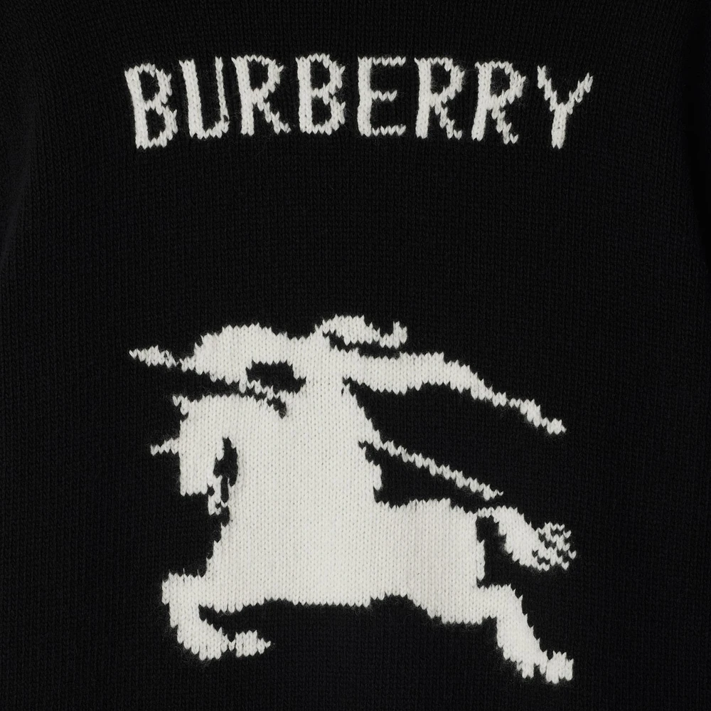 EKD Wool Cashmere Sweater in Black - Men | Burberry® Official