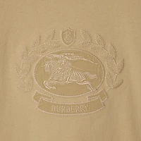 EKD Cotton T-shirt in Flax - Women | Burberry® Official