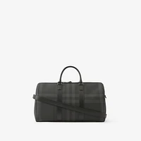Boston Holdall in Charcoal - Men, Canvas | Burberry® Official