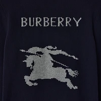 EKD Wool Cashmere Sweater in Navy - Men | Burberry® Official