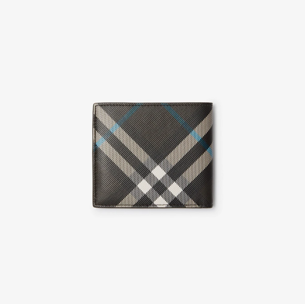 Check Bifold Wallet - Men, Cotton, Nylon | Burberry® Official