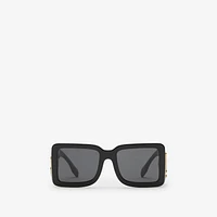 TB Square Sunglasses in Black - Women | Burberry® Official