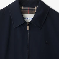 Gabardine Harrington Jacket in Navy - Men | Burberry® Official