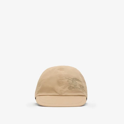 Reversible Cotton Baseball Cap in Sand - Children | Burberry® Official