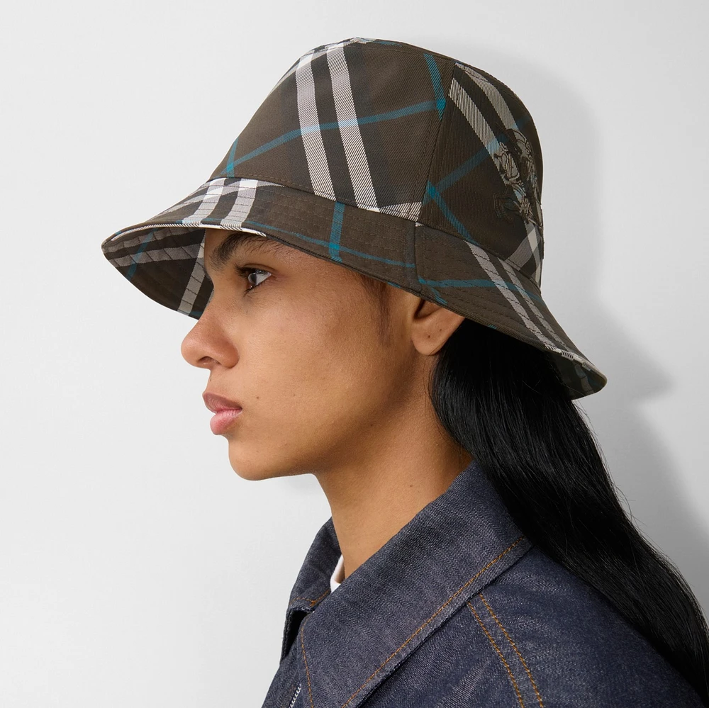 Check EKD Bucket Hat in Snug - Men | Burberry® Official