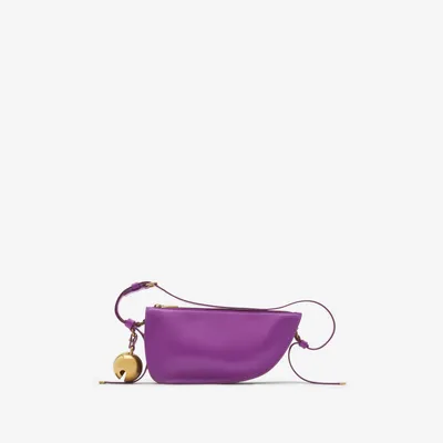 Mini Shield Sling Bag in Thistle - Women, Leather | Burberry® Official