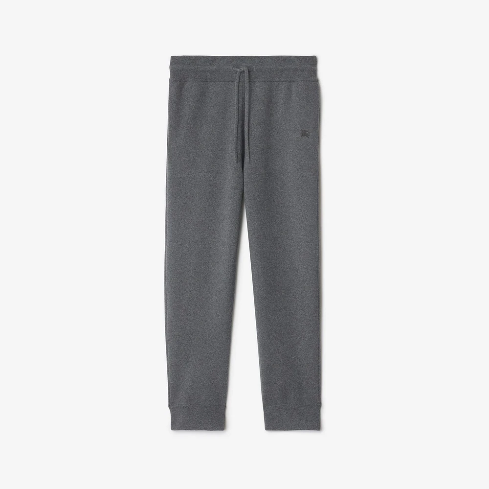 Cashmere Blend Jogging Pants in Grey - Men | Burberry® Official