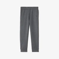 Cashmere Blend Jogging Pants in Grey - Men | Burberry® Official