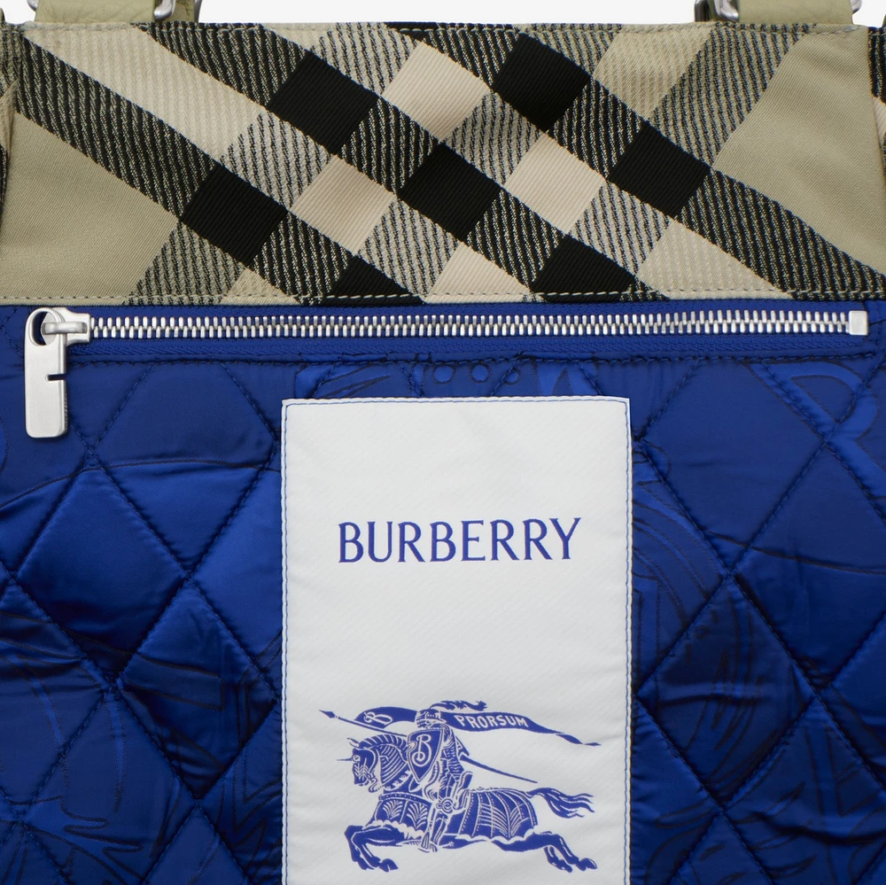 Large Field Tote in Lichen - Men | Burberry® Official