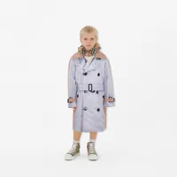Check Cashmere Scarf in Archive beige - Children | Burberry® Official