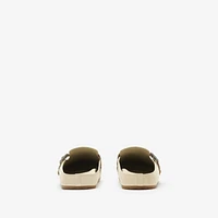 Suede Urchin Clogs in Bake - Men | Burberry® Official
