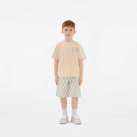 Laces EKD Cotton T-shirt in Calico | Burberry® Official