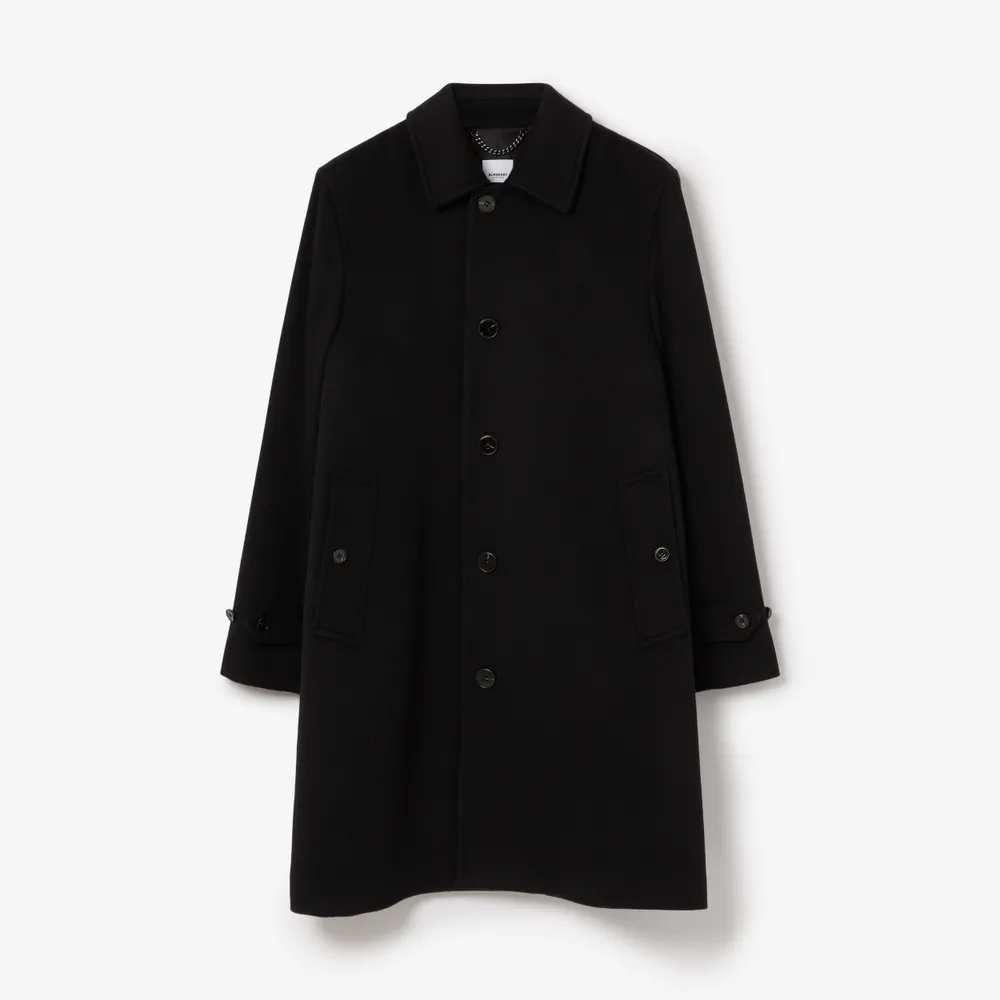 Burberry + Cashmere Car Coat Black - Men | Burberry® Official | Yorkdale  Mall
