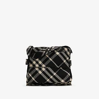 Medium Check Trench Tote in Black/calico - Men | Burberry® Official