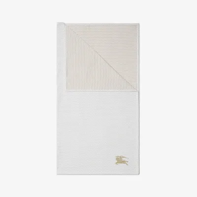 Polka Dot Cotton Baby Blanket in Archive beige - Children | Burberry® Official