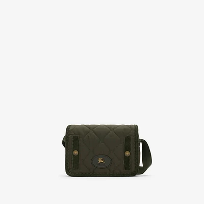 Clifton Crossbody Bag​ in Shale green - Men, Nylon | Burberry® Official