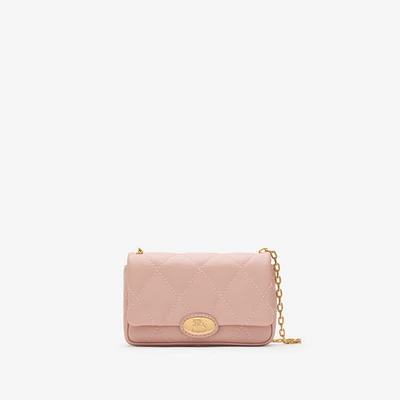 Strand Clutch in Rose - Women, Leather | Burberry® Official