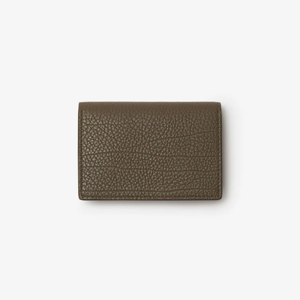 B Cut Bifold Card Case in Military - Men | Burberry® Official