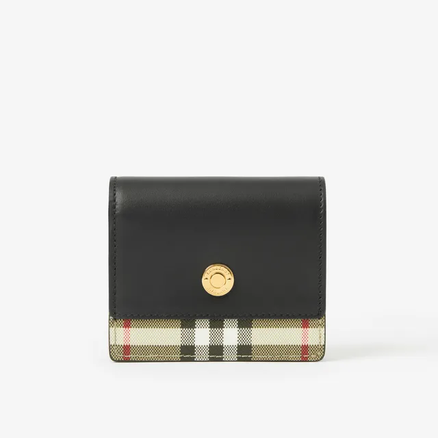 Wallets & purses Burberry - Lancaster Vintage Check wallet - 8021735