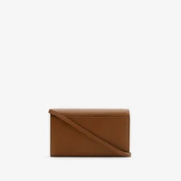 Cotswolds Strap Wallet​ in Hazel - Women, Leather | Burberry® Official