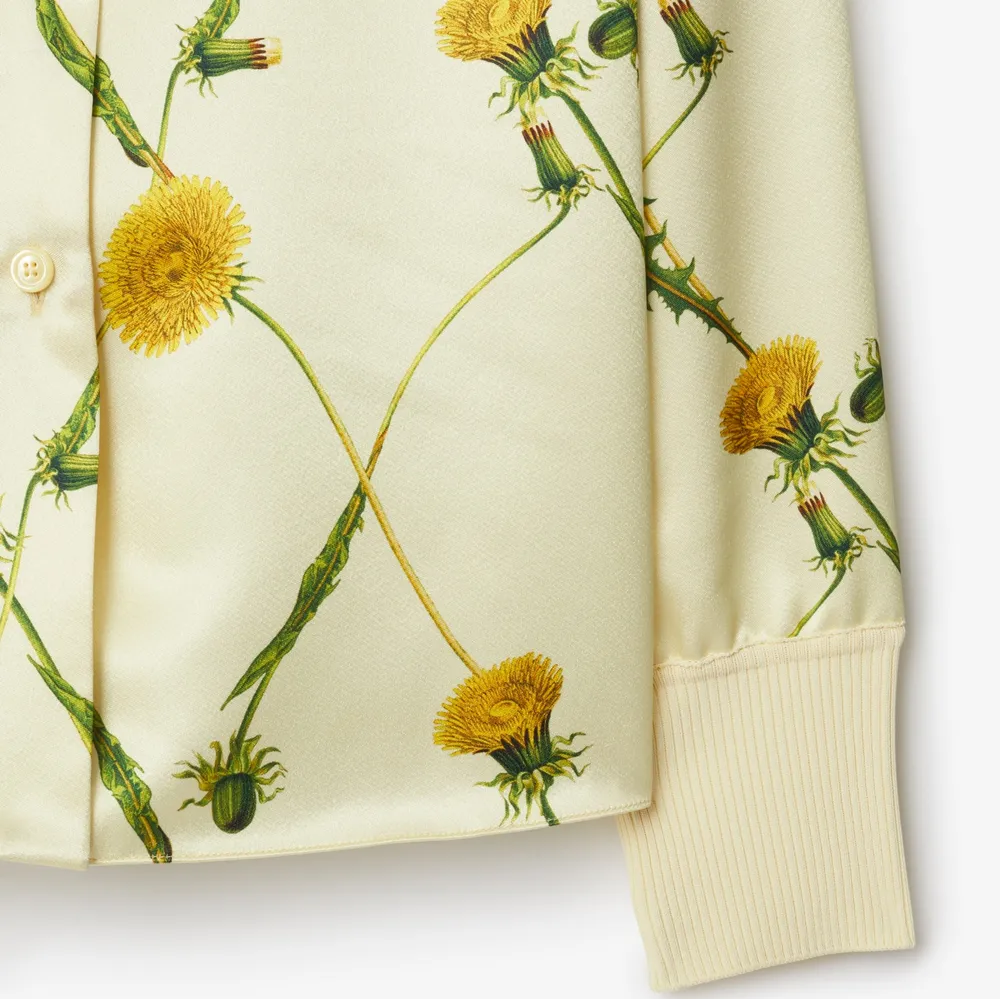 Dandelion Shirt in Sherbet - Women, Technical | Burberry® Official