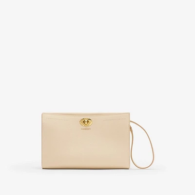 Cotswolds Pouch in Soap - Women, Leather | Burberry® Official