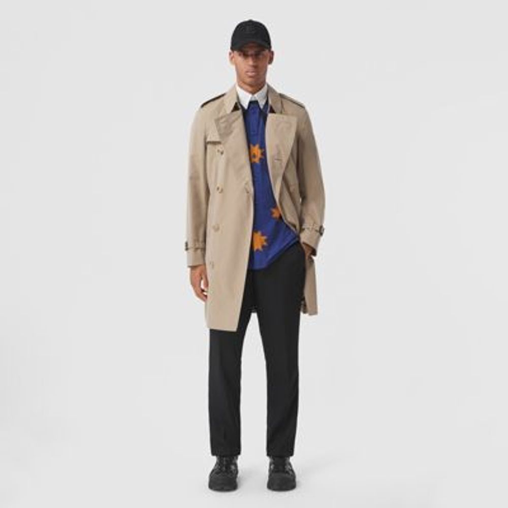 mens burberry chelsea trench coat