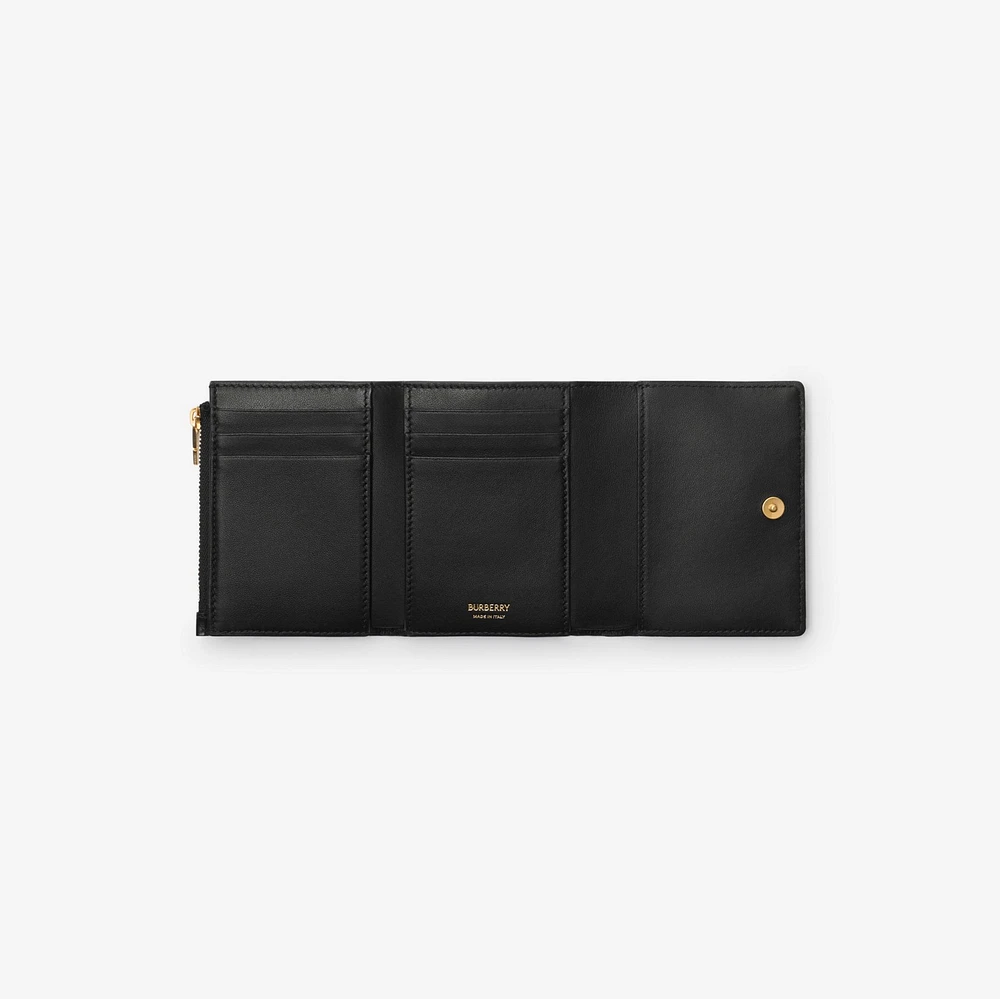 Strand Wallet in Black - Women, Leather | Burberry® Official