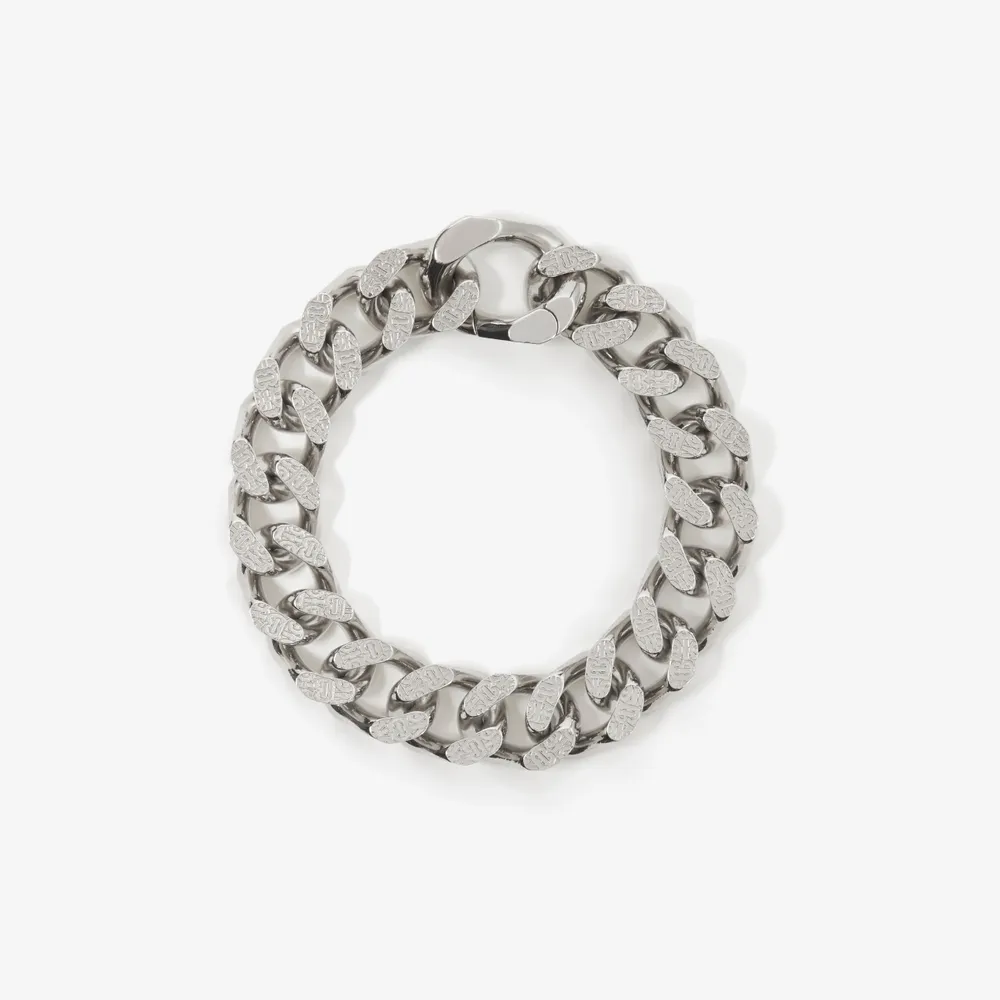 Burberry Monogram Motif Chain-Link Ring