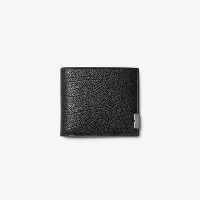 B Cut Bifold Wallet in Black - Men | Burberry® Official