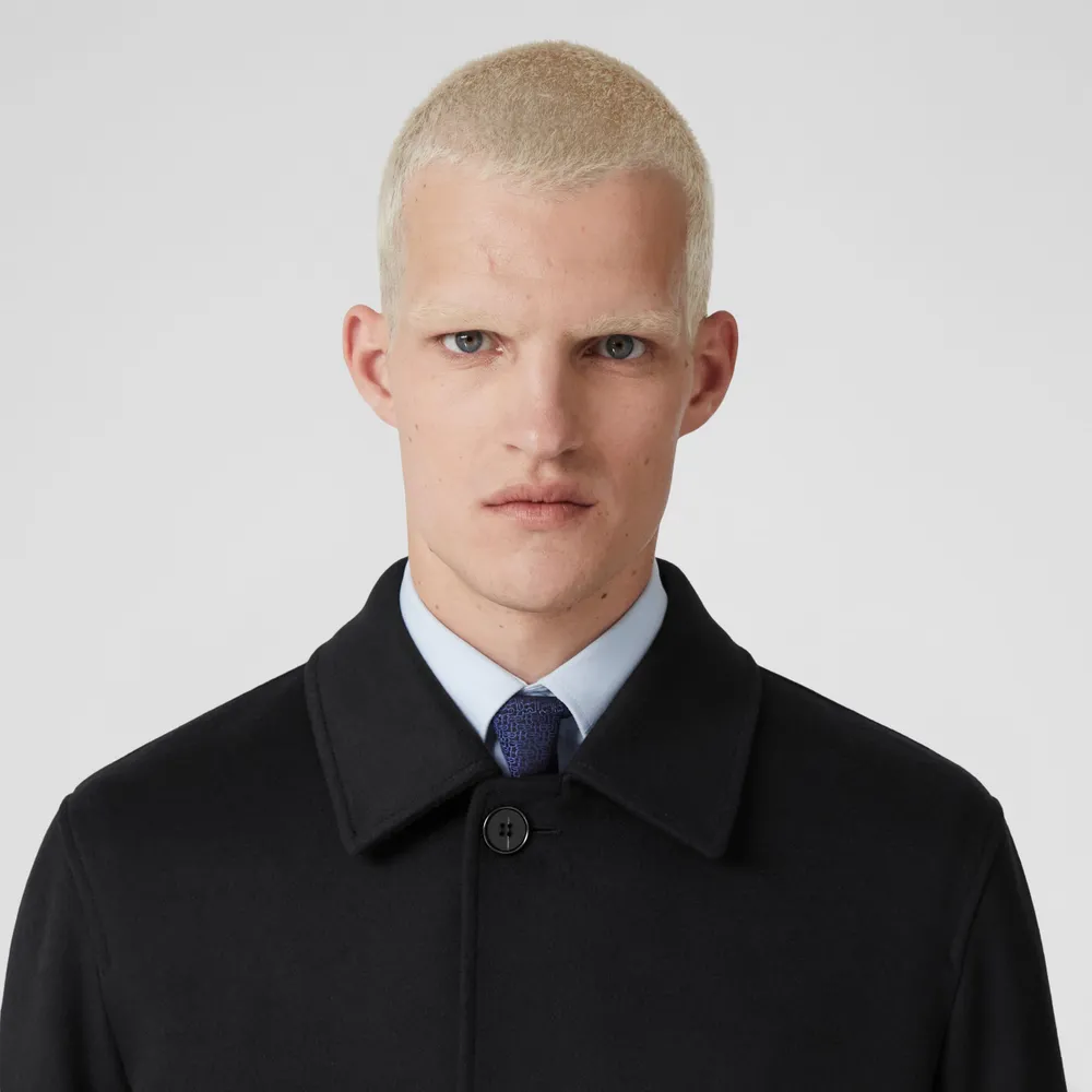 Burberry + Cashmere Car Coat Black - Men | Burberry® Official | Yorkdale  Mall