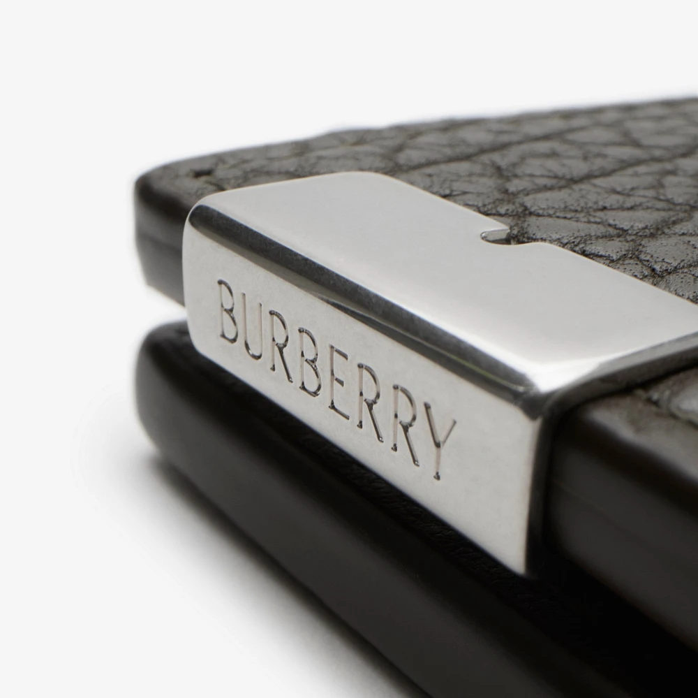 B Cut Folding Card Case in Military - Men | Burberry® Official