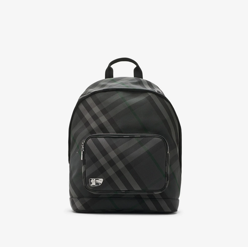 Grid Backpack in Charcoal - Men, Nylon | Burberry® Official